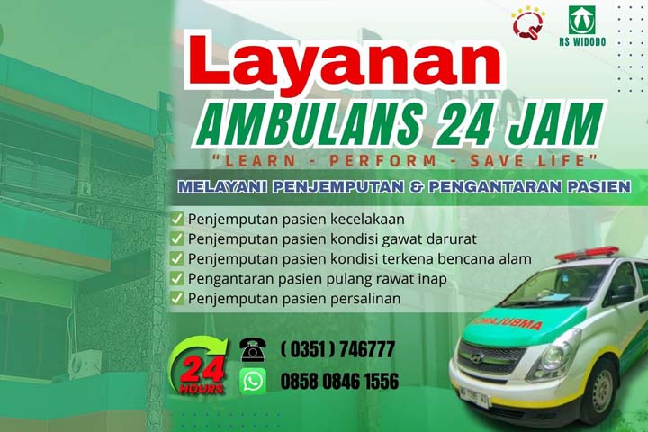 layanan ambulan 24 jam rs widodo ngawi